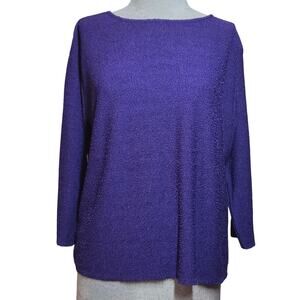 Purple Knit Sweater Size Medium